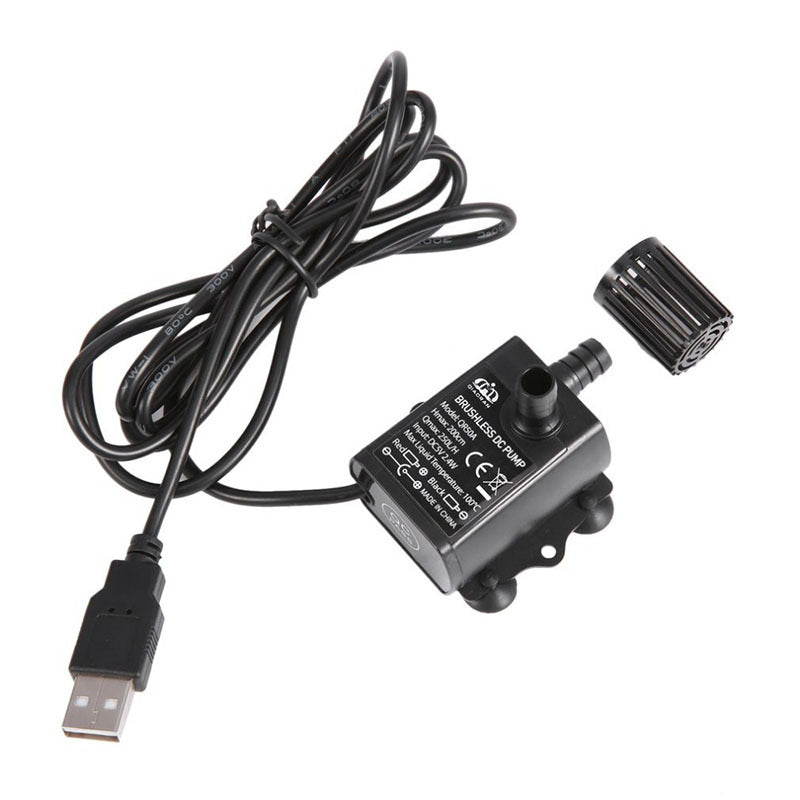 KFX-2196157 USB Submersible Water Pump with Semi-Open Impeller for Clean Water Circulation