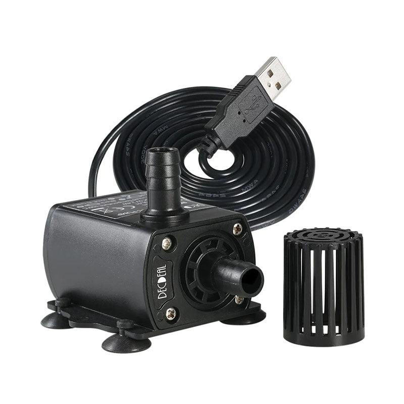 KFX-2196157 USB Submersible Water Pump with Semi-Open Impeller for Clean Water Circulation