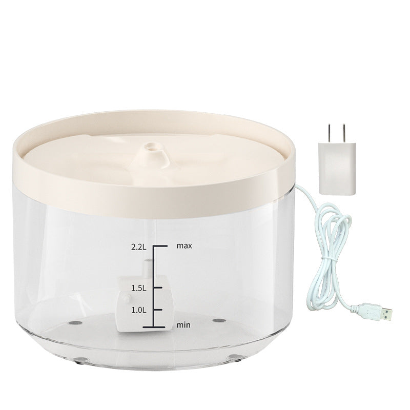 KFX-2196541 Automatic Cat Water Dispenser with Induction Sensor and Water Protection