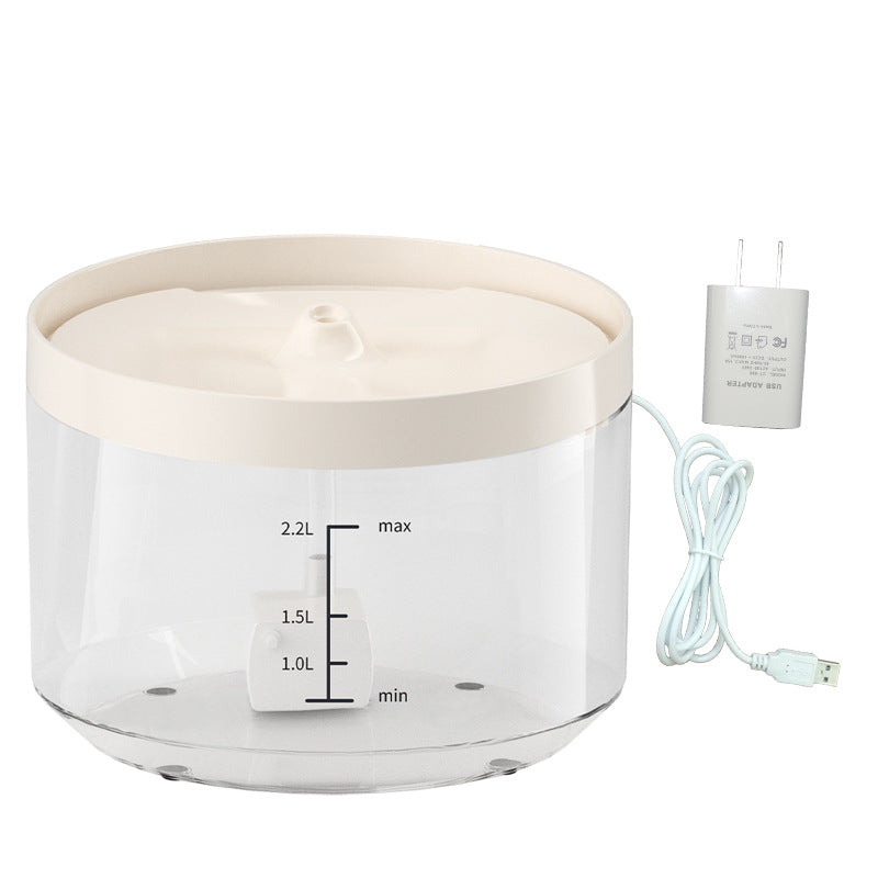 KFX-2196541 Automatic Cat Water Dispenser with Induction Sensor and Water Protection