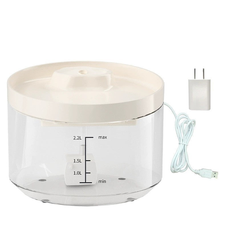 KFX-2196541 Automatic Cat Water Dispenser with Induction Sensor and Water Protection