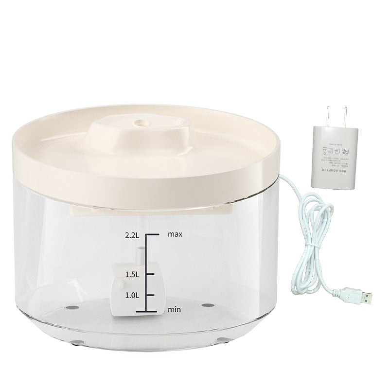 KFX-2196541 Automatic Cat Water Dispenser with Induction Sensor and Water Protection