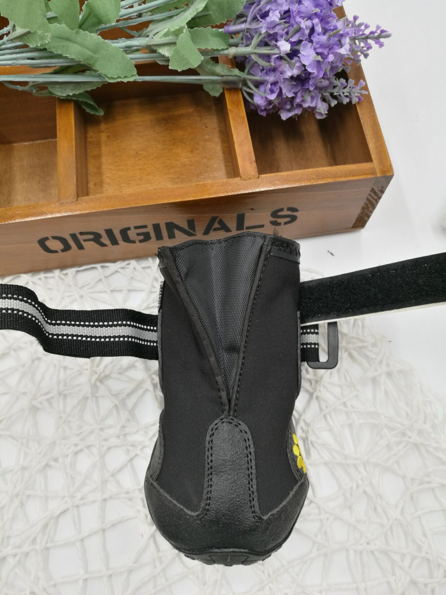 KFX-2203069 Waterproof Dog Shoes with Non-Slip Sole and Adjustable Strap for All Weather Conditions