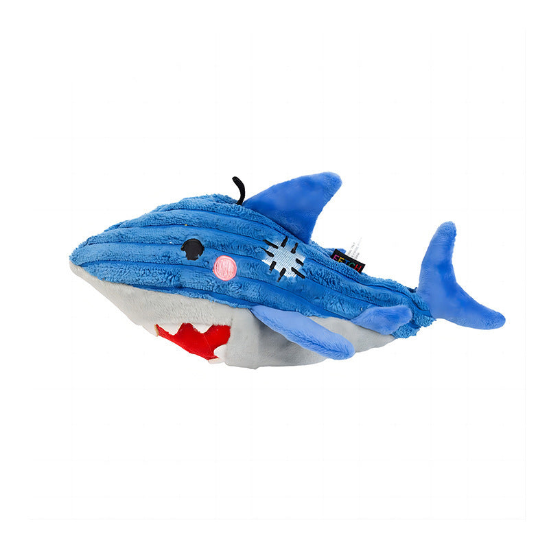 KFX-2205885 Interactive Self-Moving Dog Toy Ball with Plush Cover for Small & Medium Dogs