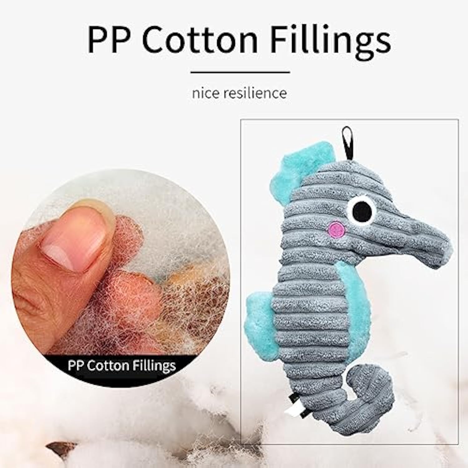 KFX-2205885 Interactive Self-Moving Dog Toy Ball with Plush Cover for Small & Medium Dogs