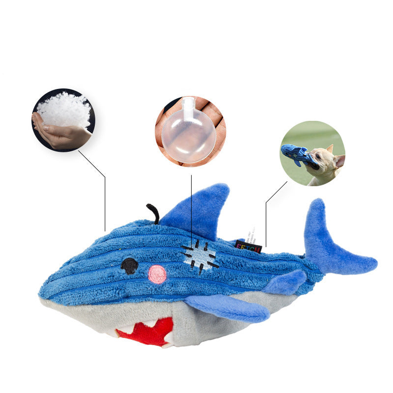 KFX-2205885 Interactive Self-Moving Dog Toy Ball with Plush Cover for Small & Medium Dogs
