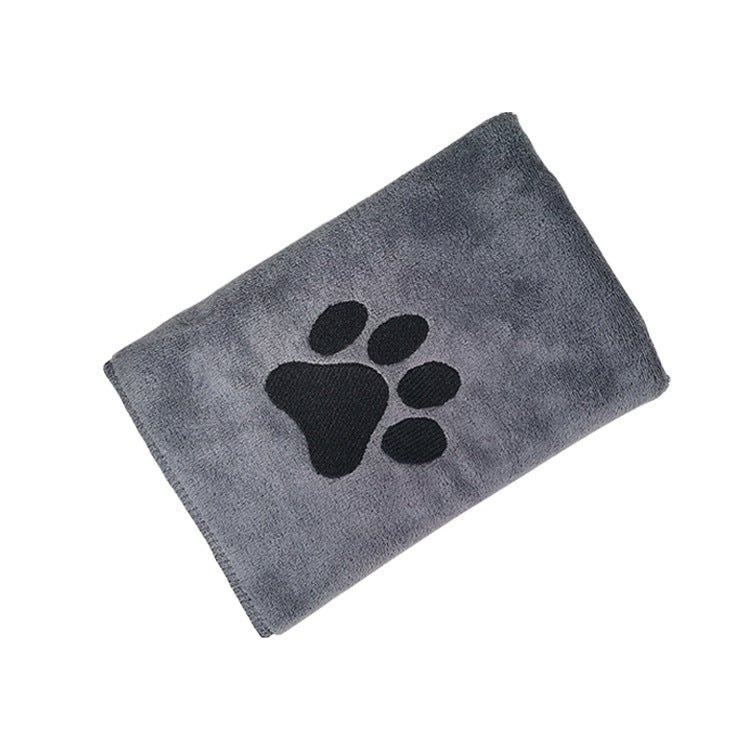 KFX-2209469 Super Absorbent Microfiber Dog Bath Towel - Ideal for Fast Drying Small Pets