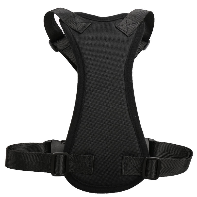 KFX-2217021 Pet Car Seat Belt Harness - Safety Restraint for Dogs - Measure Chest and Neck Size Before Ordering