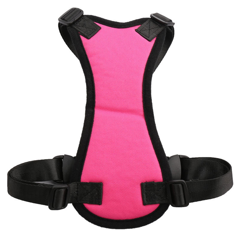KFX-2217021 Pet Car Seat Belt Harness - Safety Restraint for Dogs - Measure Chest and Neck Size Before Ordering