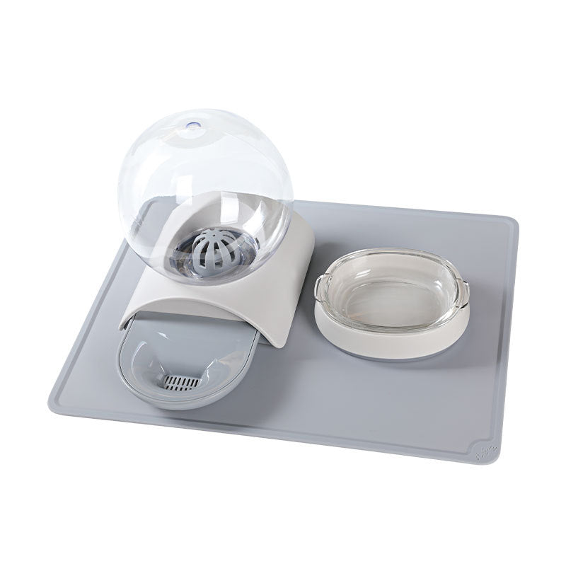 KFX-2217917 Automatic Pet Water Dispenser with 160ml Capacity and ABS Base