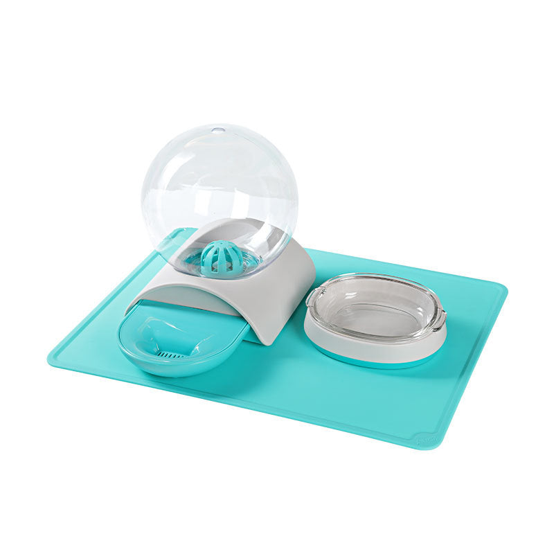 KFX-2217917 Automatic Pet Water Dispenser with 160ml Capacity and ABS Base