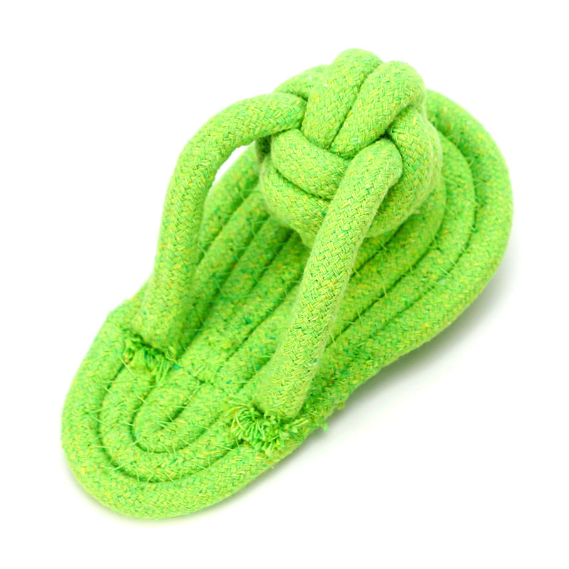 KFX-2218557 Cotton Rope Pet Toy Set for Dogs and Cats - Bite-Resistant Molar Cleaning Toys