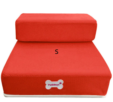 KFX-2220989 Versatile Unfoldable Pet Stairs - Durable Sponge Design, Easy to Clean, Antibacterial, 67CM & 50CM Options