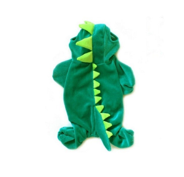 KFX-2221885 Dinosaur Halloween Costume for Medium and Small Dogs - Fun Teddy Bear Design