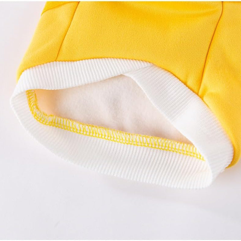 KFX-2222269 Cozy Cartoon Bear Pet Hoodie for Small Dogs - Lightweight & Stylish Pullover Design