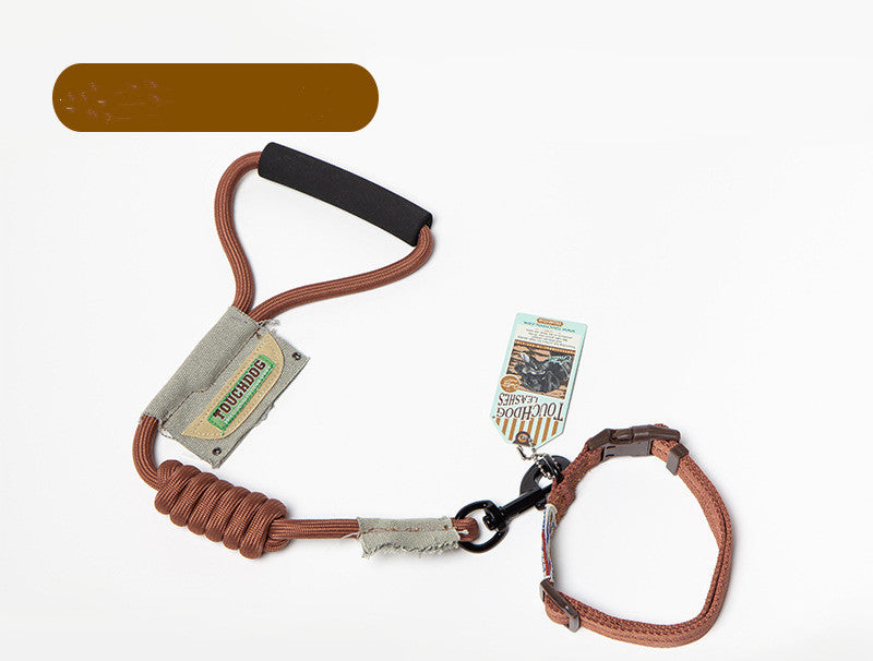 KFX-2227261 Stylish Chest Back Suit Dog Leash - Comfortable and Trendy Polyester Design