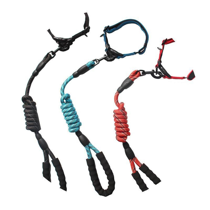 KFX-2233021 Retractable Explosion-Proof Pet Leash for Small and Large Dogs, 1.6m Length, Available in Red, Blue, Black