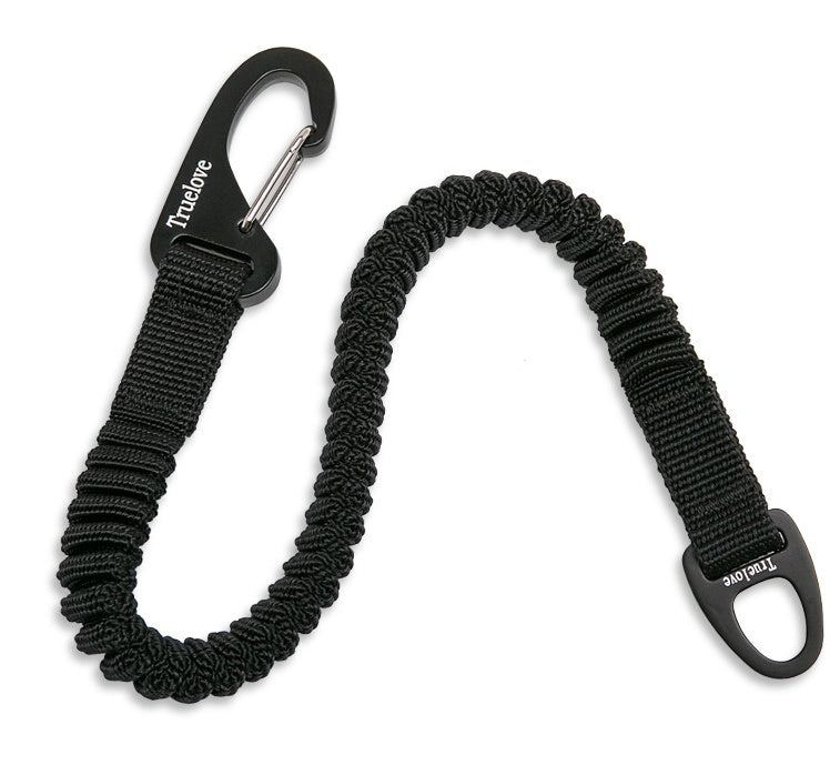 KFX-2238781 Adjustable Elastic Dog Leash with Nylon Webbing and Aluminum Alloy Clips