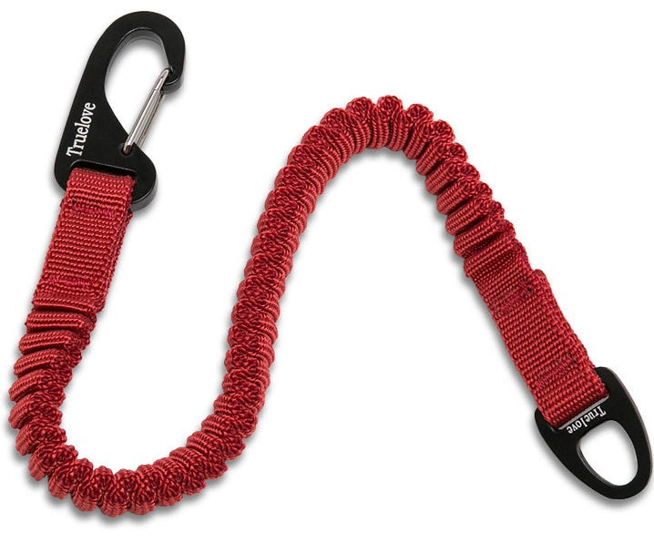 KFX-2238781 Adjustable Elastic Dog Leash with Nylon Webbing and Aluminum Alloy Clips