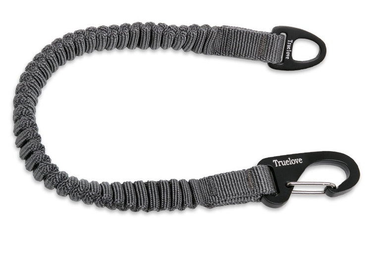 KFX-2238781 Adjustable Elastic Dog Leash with Nylon Webbing and Aluminum Alloy Clips