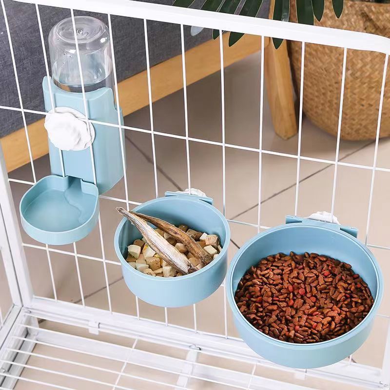 KFX-2239165 Large-Capacity Cat and Dog Water Dispenser and Automatic Feeder with Transparent Design