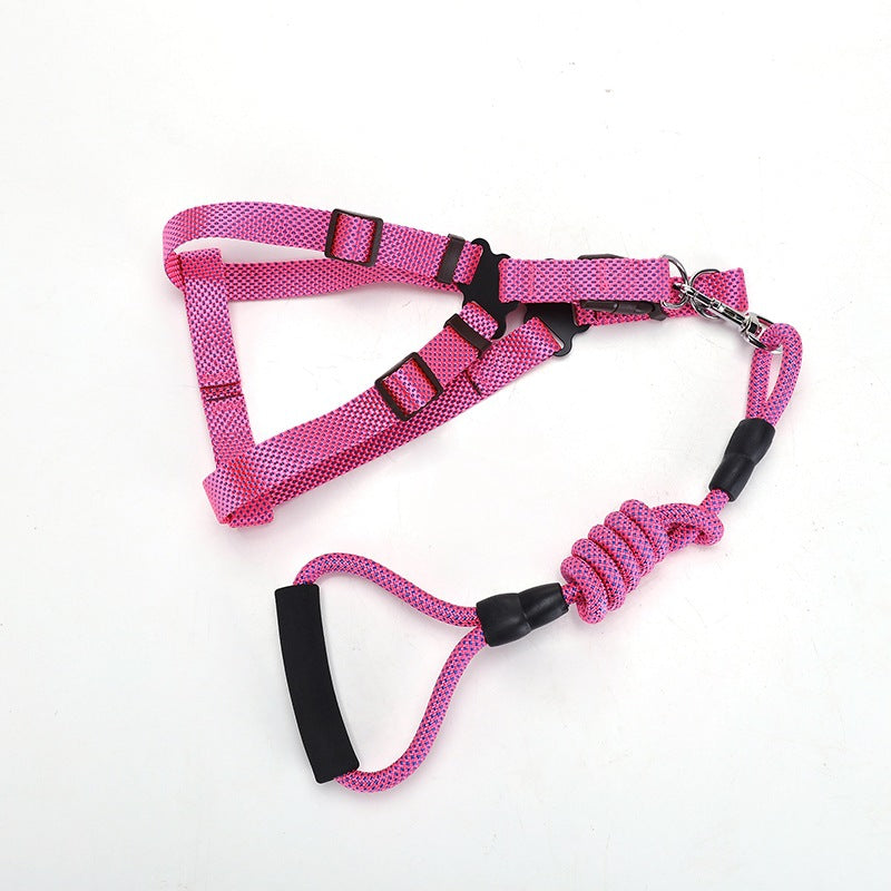 KFX-2244541 Adjustable Nylon Traction Belt for Small, Medium, and Large Dogs – Available in Multiple Colors
