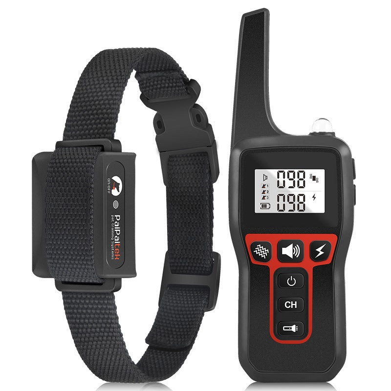 KFX-2247997 Electric Shock Collar for Dog Training - Remote Control Bark Stop Device in Multiple Colors
