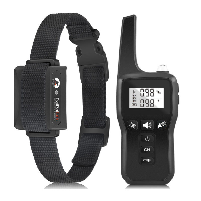 KFX-2247997 Electric Shock Collar for Dog Training - Remote Control Bark Stop Device in Multiple Colors