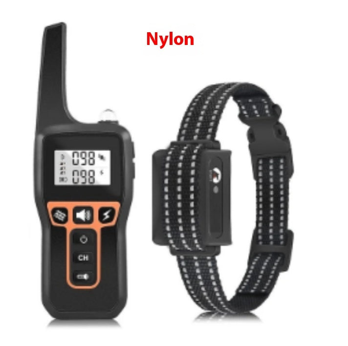 KFX-2247997 Electric Shock Collar for Dog Training - Remote Control Bark Stop Device in Multiple Colors