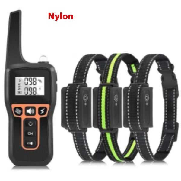 KFX-2247997 Electric Shock Collar for Dog Training - Remote Control Bark Stop Device in Multiple Colors