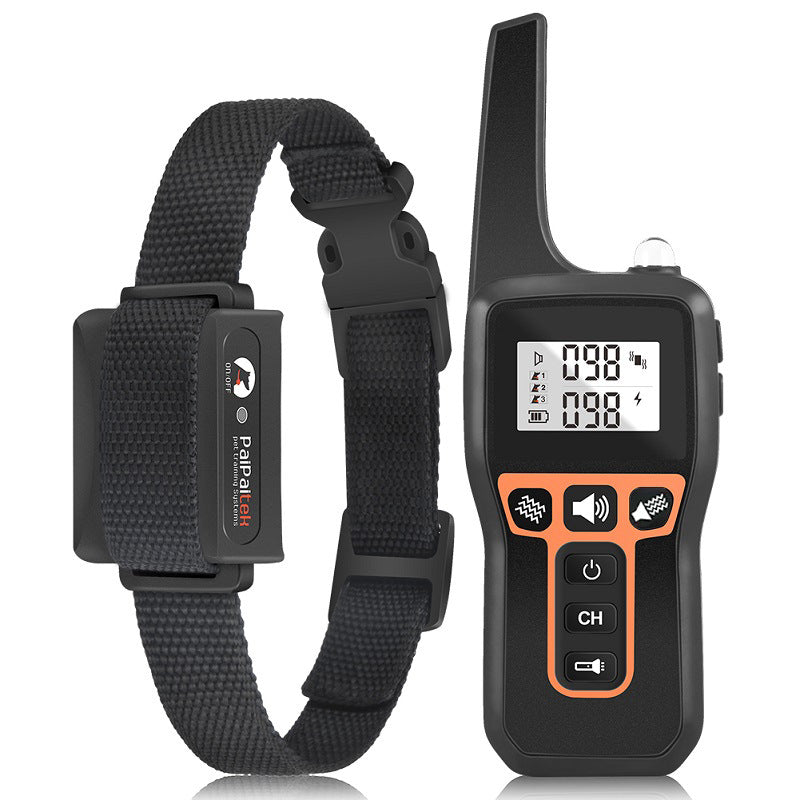 KFX-2247997 Electric Shock Collar for Dog Training - Remote Control Bark Stop Device in Multiple Colors