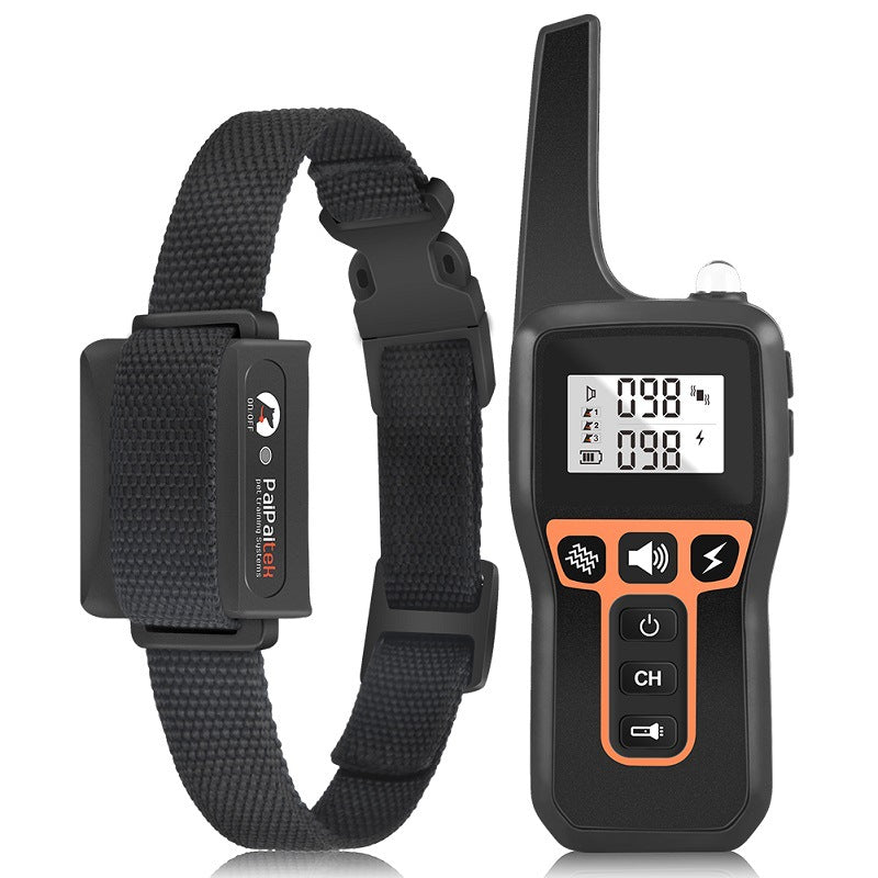 KFX-2247997 Electric Shock Collar for Dog Training - Remote Control Bark Stop Device in Multiple Colors