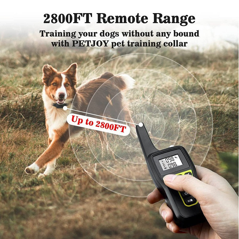 KFX-2247997 Electric Shock Collar for Dog Training - Remote Control Bark Stop Device in Multiple Colors