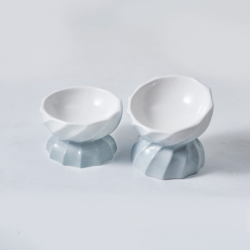 KFX-2250685 Ceramic Non-Slip Pet Bowl for Cats and Small Dogs, 145ml Capacity