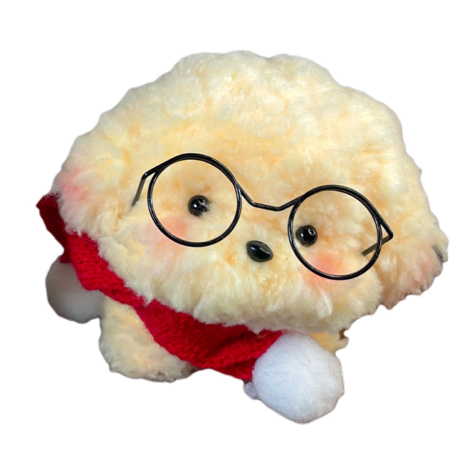 KFX-2257853 Mini Glasses Frame DIY Ornament Accessories - Metal Eyes Design, Available in Various Colors and Patterns