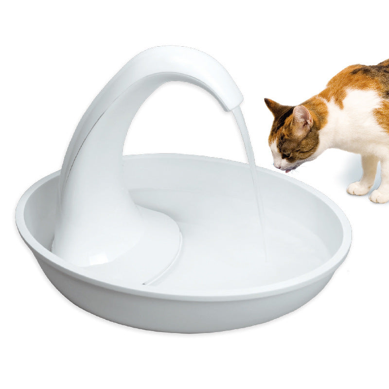 KFX-2262077 Automatic Cat Water Fountain Dispenser with Silent Pump and Easy-Clean Design, 2.36L Capacity