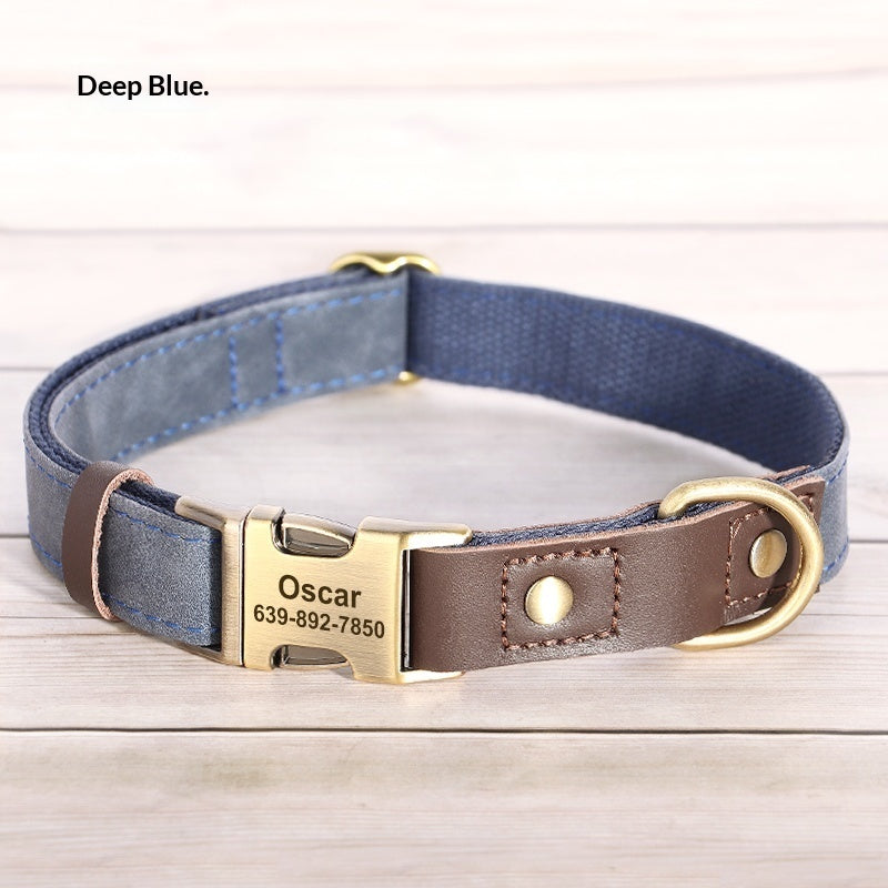 KFX-2263997 Medium Dog Collar for Walking - Silk Flower Material in Various Colors