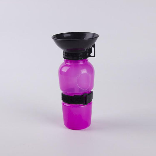 KFX-2267837 Portable Pet Drinking Cup – Lightweight Water Bottle for Outdoor Use, 21.5cm - Ideal for Hydrating Pets on the Go