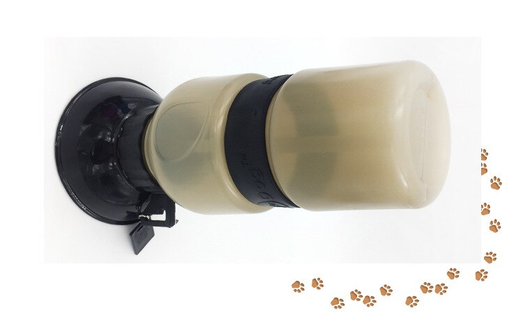 KFX-2267837 Portable Pet Drinking Cup – Lightweight Water Bottle for Outdoor Use, 21.5cm - Ideal for Hydrating Pets on the Go
