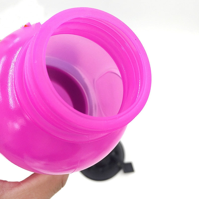 KFX-2267837 Portable Pet Drinking Cup – Lightweight Water Bottle for Outdoor Use, 21.5cm - Ideal for Hydrating Pets on the Go