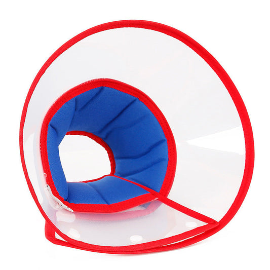 KFX-2269757 Pet Elizabethan Ring Collar - Anti-Licking & Biting, Waterproof Oxford Cloth, Available in Multiple Colors