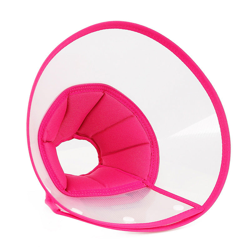 KFX-2269757 Pet Elizabethan Ring Collar - Anti-Licking & Biting, Waterproof Oxford Cloth, Available in Multiple Colors