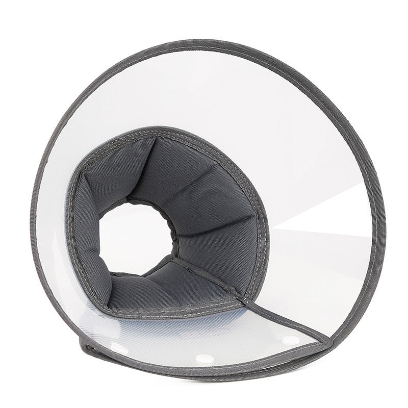 KFX-2269757 Pet Elizabethan Ring Collar - Anti-Licking & Biting, Waterproof Oxford Cloth, Available in Multiple Colors
