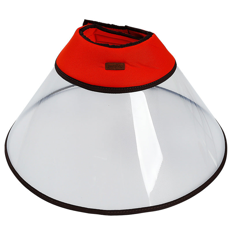 KFX-2269757 Pet Elizabethan Ring Collar - Anti-Licking & Biting, Waterproof Oxford Cloth, Available in Multiple Colors