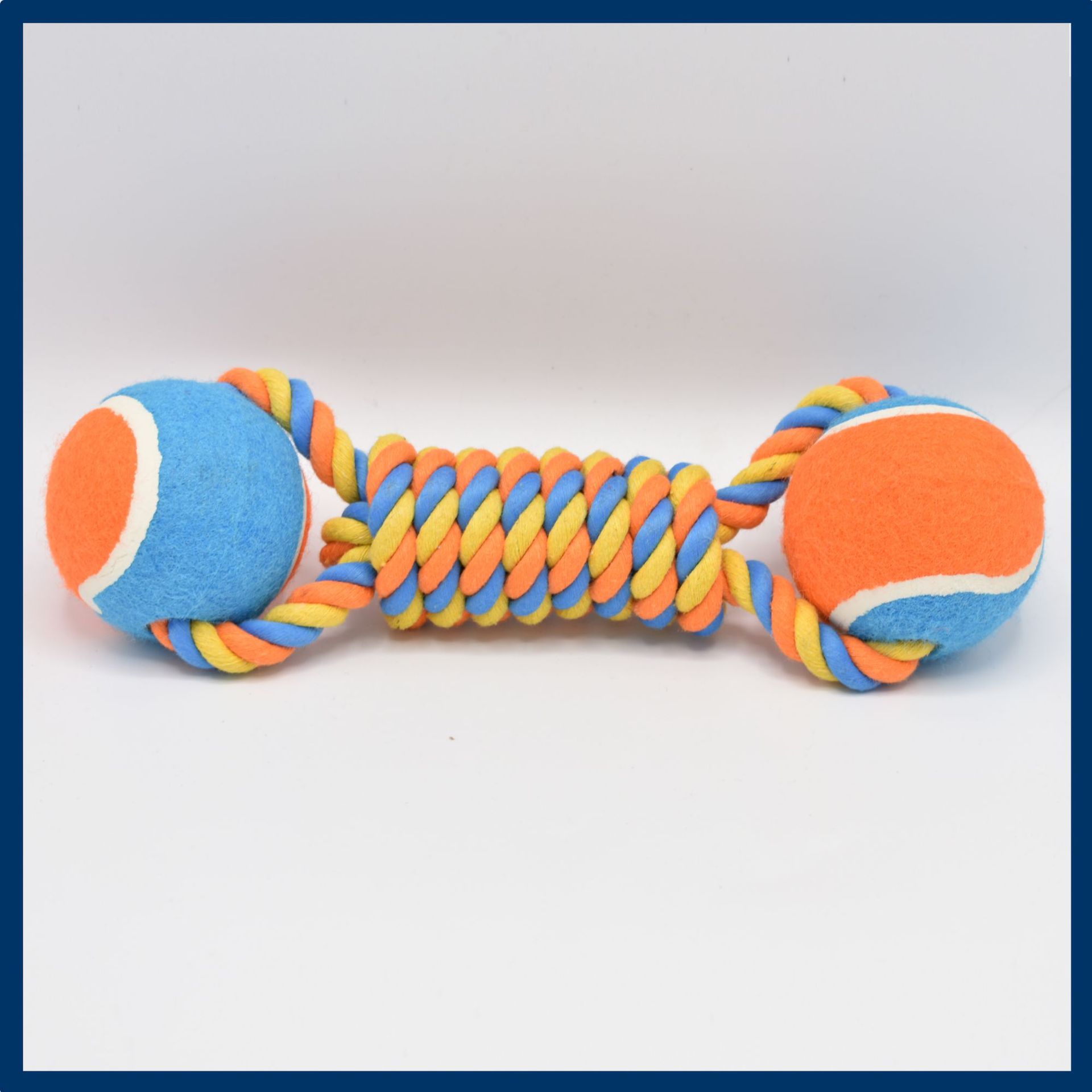 KFX-2270397 Durable Tug-of-War Toy for Dogs - Bite-Resistant Cotton Training Tool