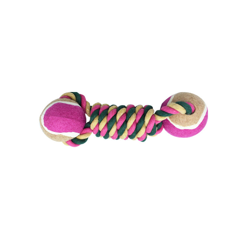 KFX-2270397 Durable Tug-of-War Toy for Dogs - Bite-Resistant Cotton Training Tool