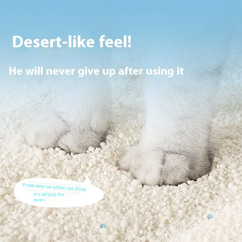 KFX-2273213 Bitter Cassava Cat Litter - Dust-Free, Deodorizing, 100% Natural, 1.25kg & 2kg Options