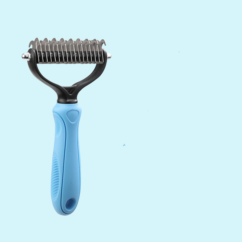 KFX-2273341 Premium Stainless Steel Pet Comb for Dogs in Various Colors