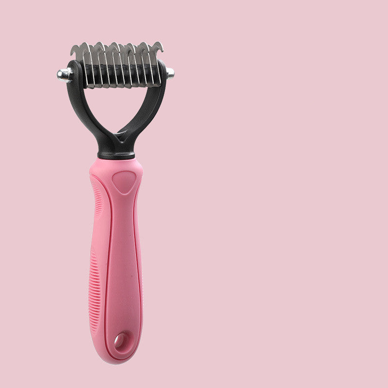 KFX-2273341 Premium Stainless Steel Pet Comb for Dogs in Various Colors