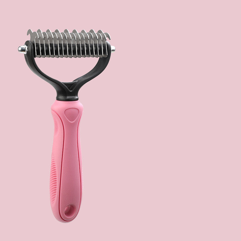 KFX-2273341 Premium Stainless Steel Pet Comb for Dogs in Various Colors